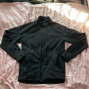 Adidas black zip up jacket
